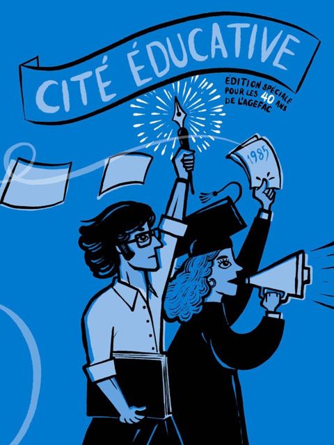 Couverture de l’édition spéciale 40 ans de Cité éducative